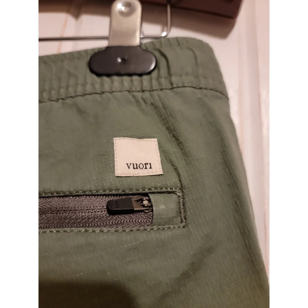 Vuori Pants Mens Ripstop Climber Slim Green V412 Hiking Camp Canvas Size XL